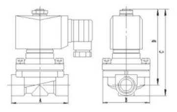 電磁水閥結(jié)構(gòu)圖